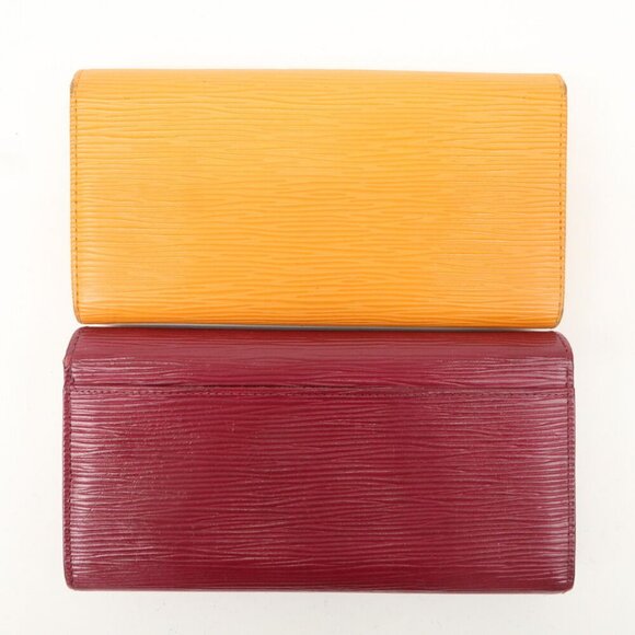 Louis Vuitton Epi Set of 2 Long Wallet M6359H M60580 Used - Picture 2 of 16